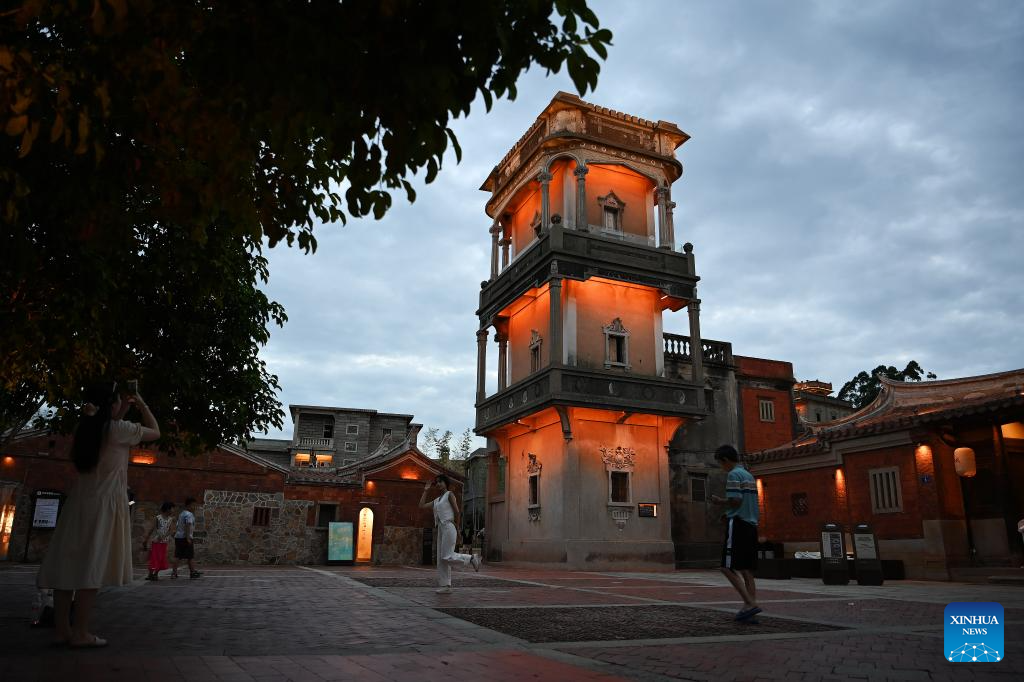 Wulin Village attracts tourists with its unique medley of architectural styles in China's Fujian