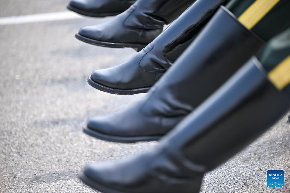 Participants busy preparing for upcoming V-Day military parade in Beijing