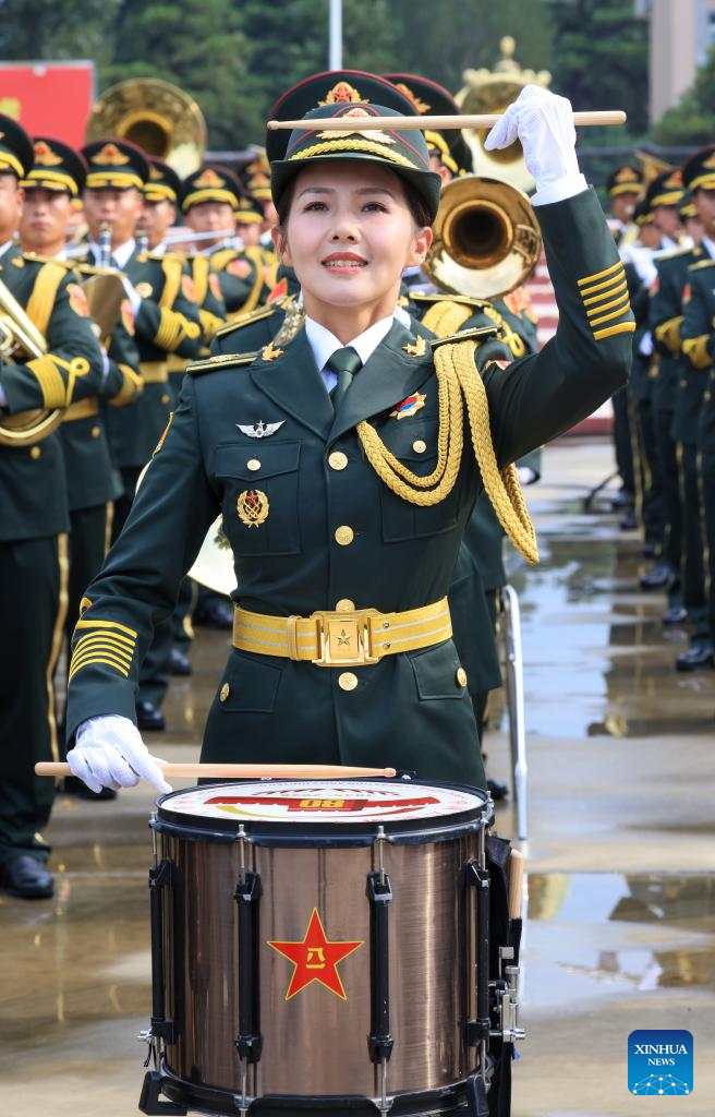 Participants busy preparing for upcoming V-Day military parade in Beijing