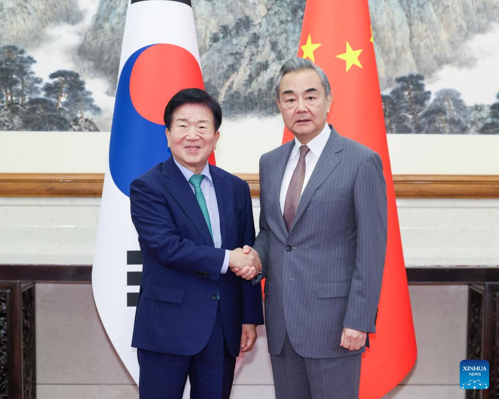Chinese FM meets special envoy of ROK president