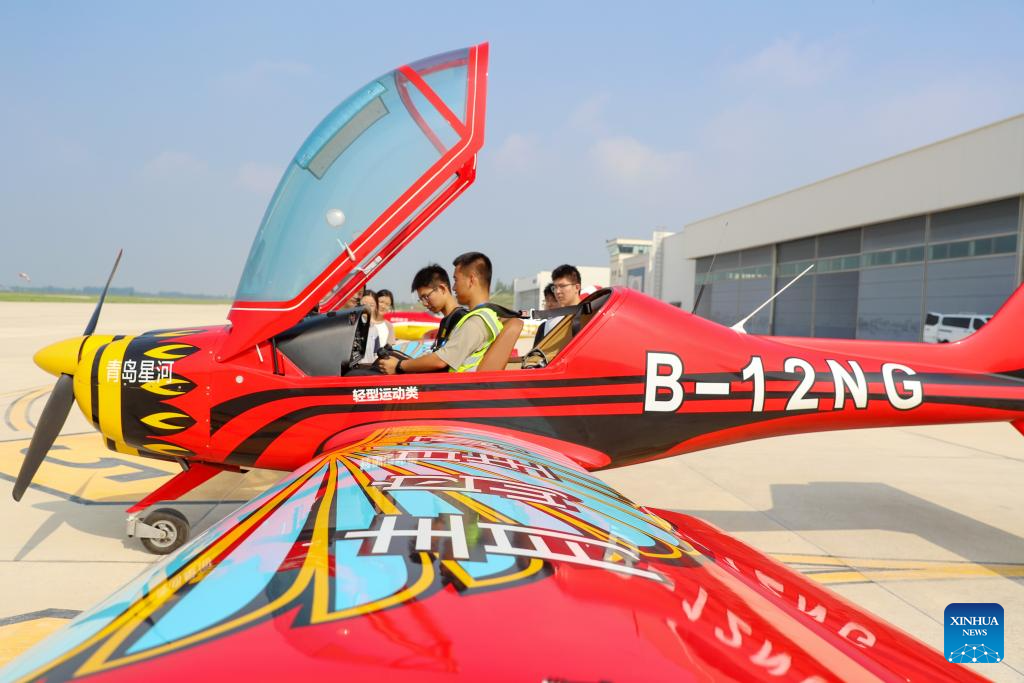 China's Laixi City develops low-altitude economy