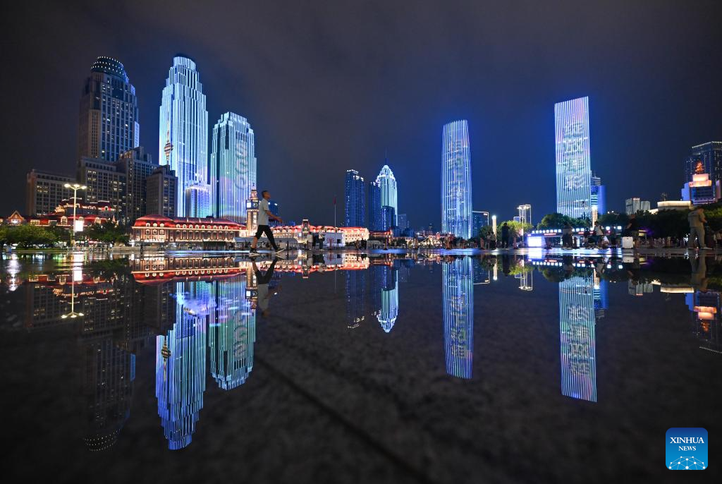 City view of China's Tianjin