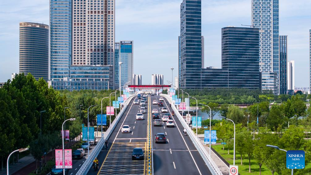City view of China's Tianjin
