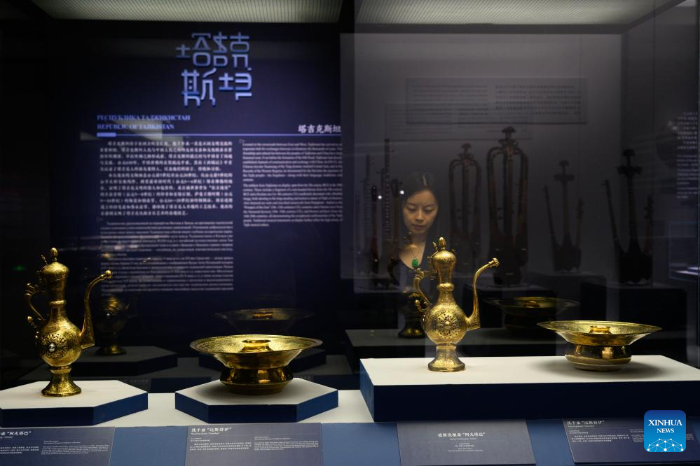 Collaborative exhibition on SCO countries' cultural heritage kicks off in Beijing