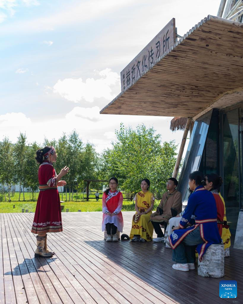 Intangible cultural heritages fuel economic shift of ethnic township in NE China
