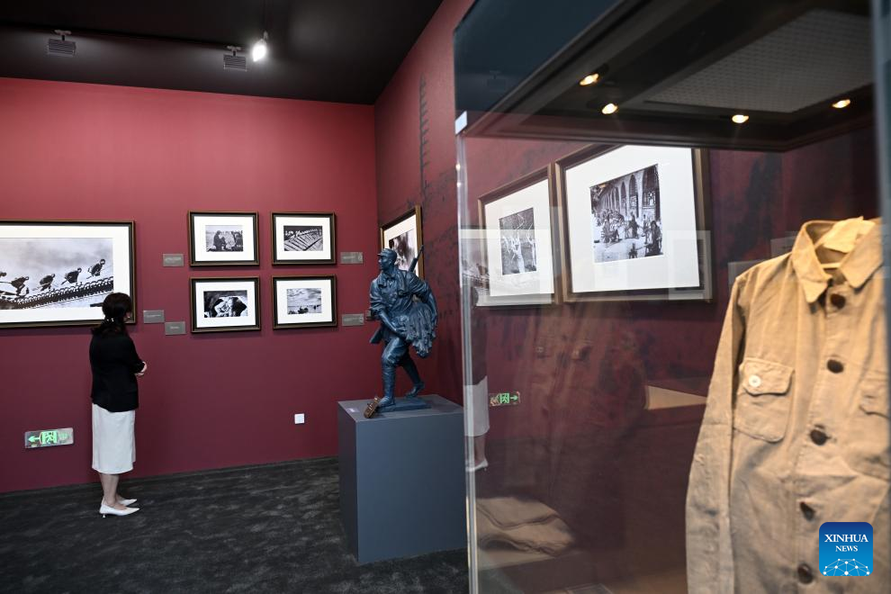 Art exhibition opens highlighting war against Japanese aggression