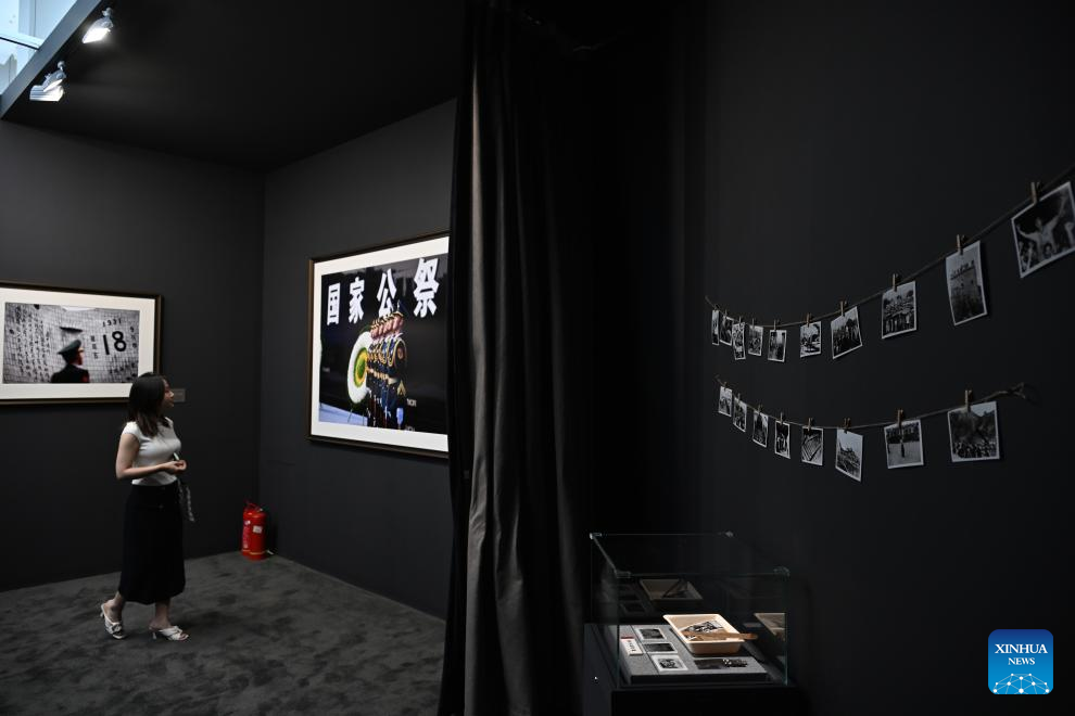 Art exhibition opens highlighting war against Japanese aggression