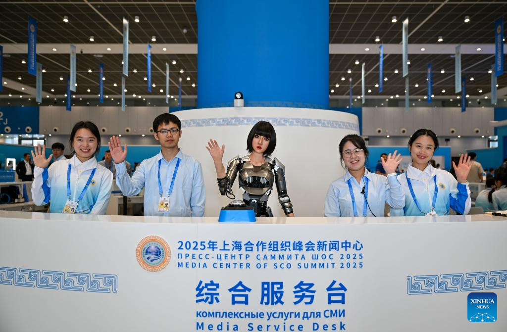 Media center for SCO Tianjin Summit opens