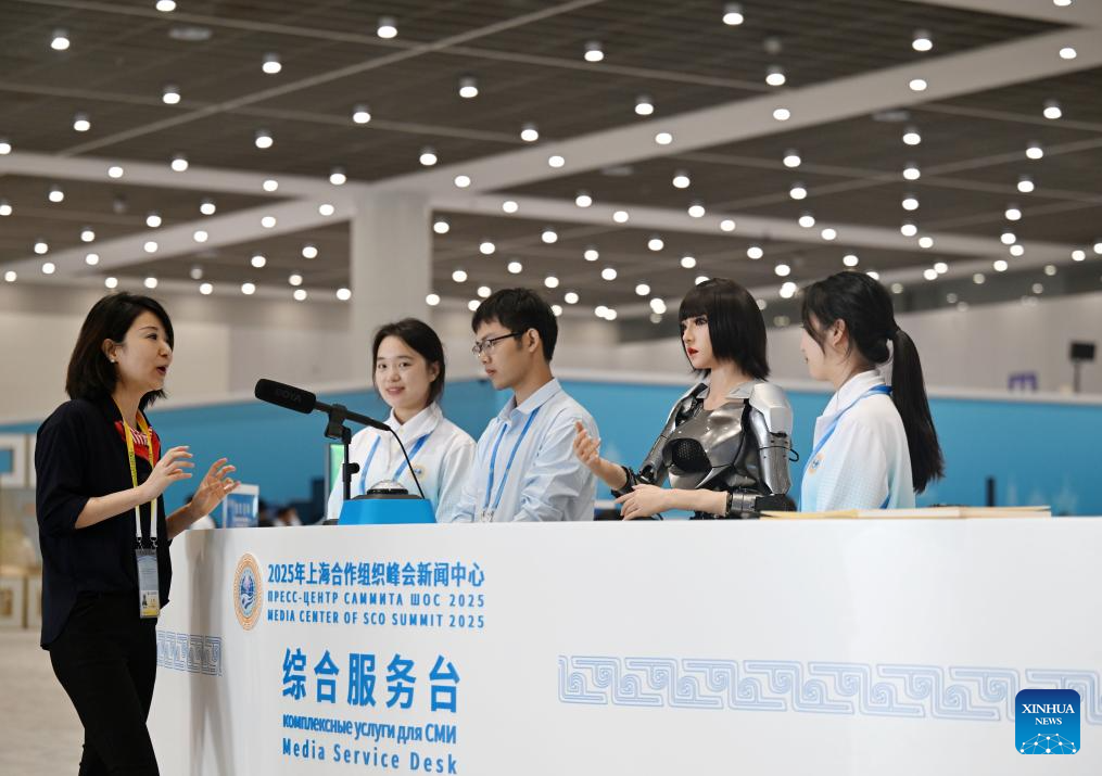 Media center for SCO Tianjin Summit opens