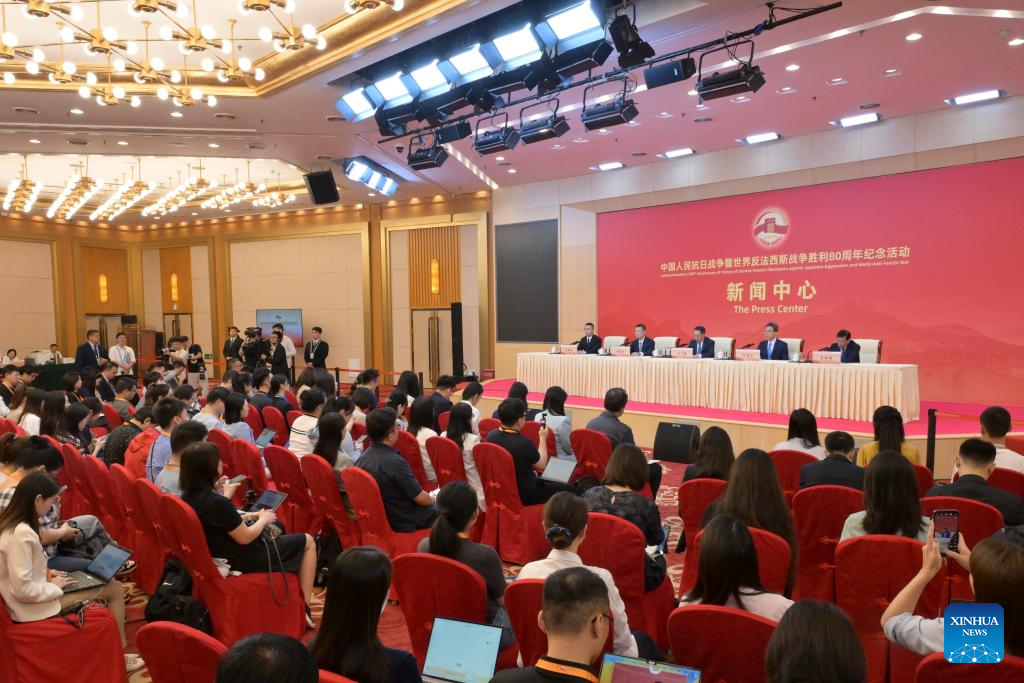 China holds 3rd press briefing on victory anniversary events