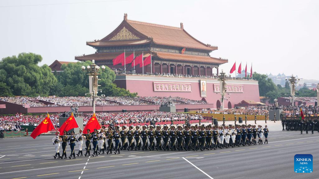 Highlights of China's V-Day parade