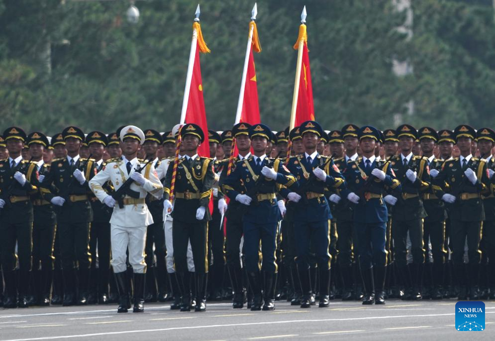 Highlights of China's V-Day parade