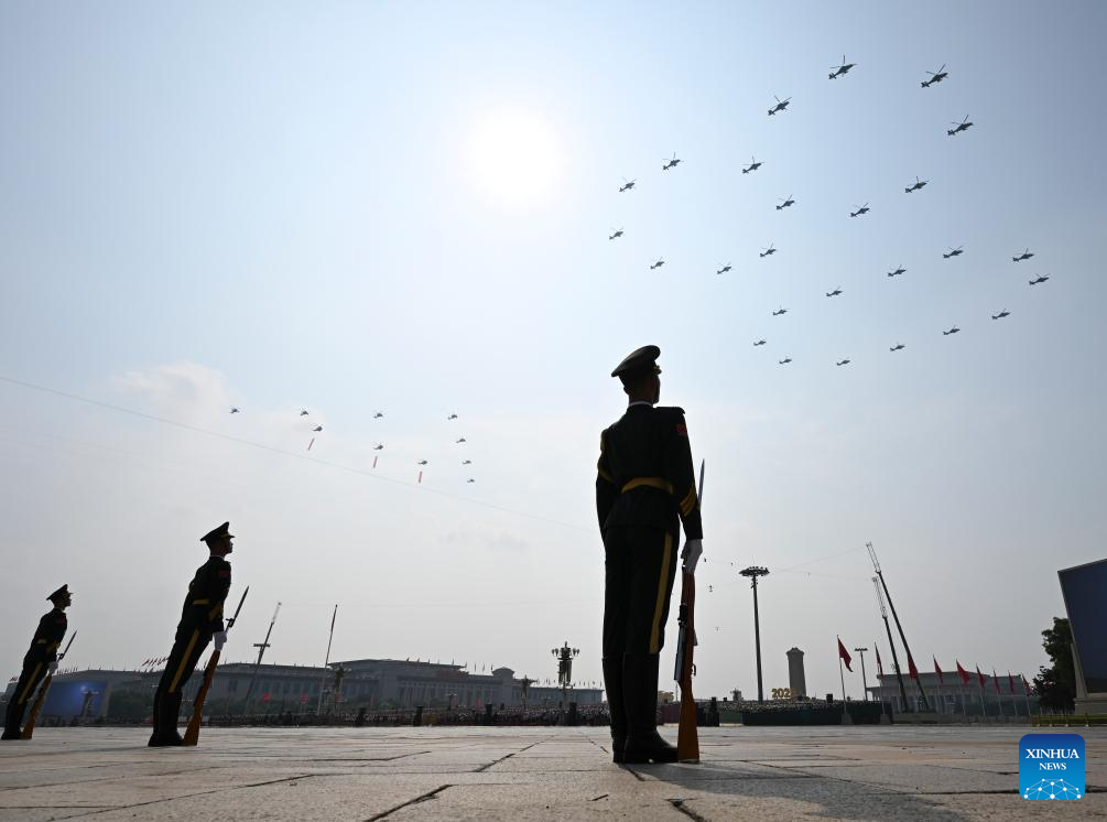 Highlights of China's V-Day parade