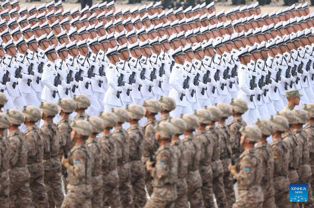 Highlights of China's V-Day parade
