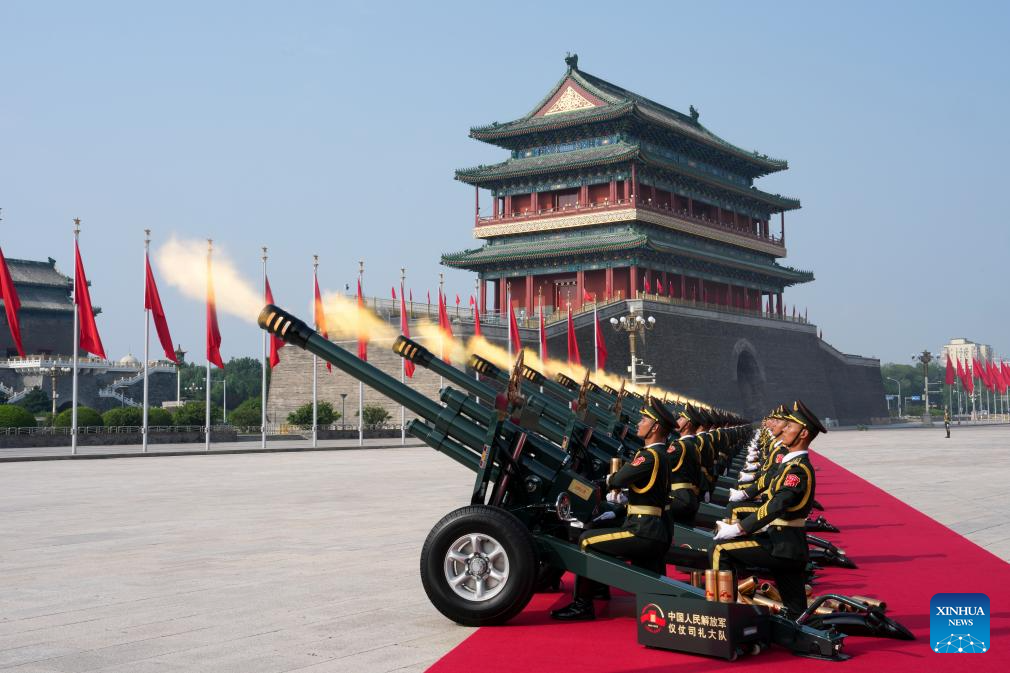 Highlights of China's V-Day parade