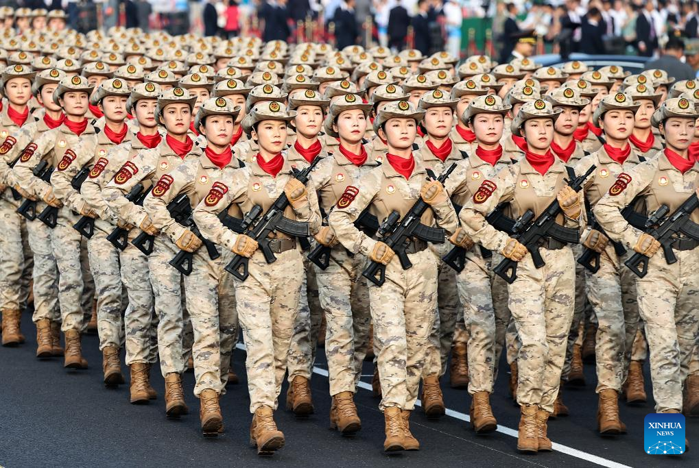 Highlights of China's V-Day parade
