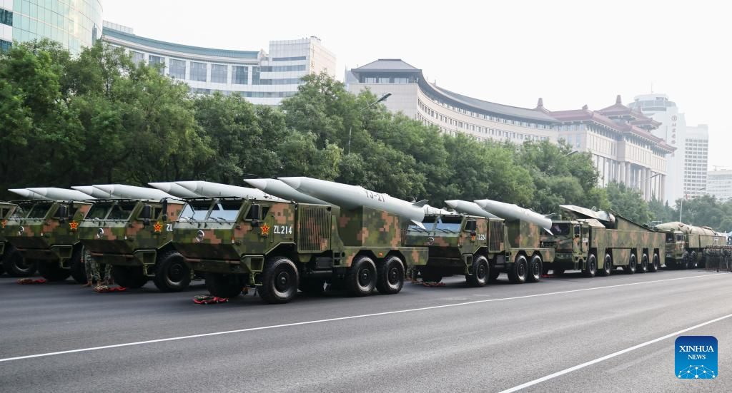 Highlights of China's V-Day parade