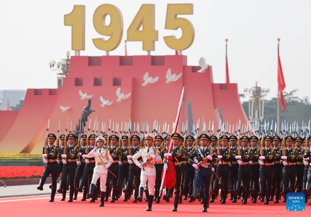 Highlights of China's V-Day parade