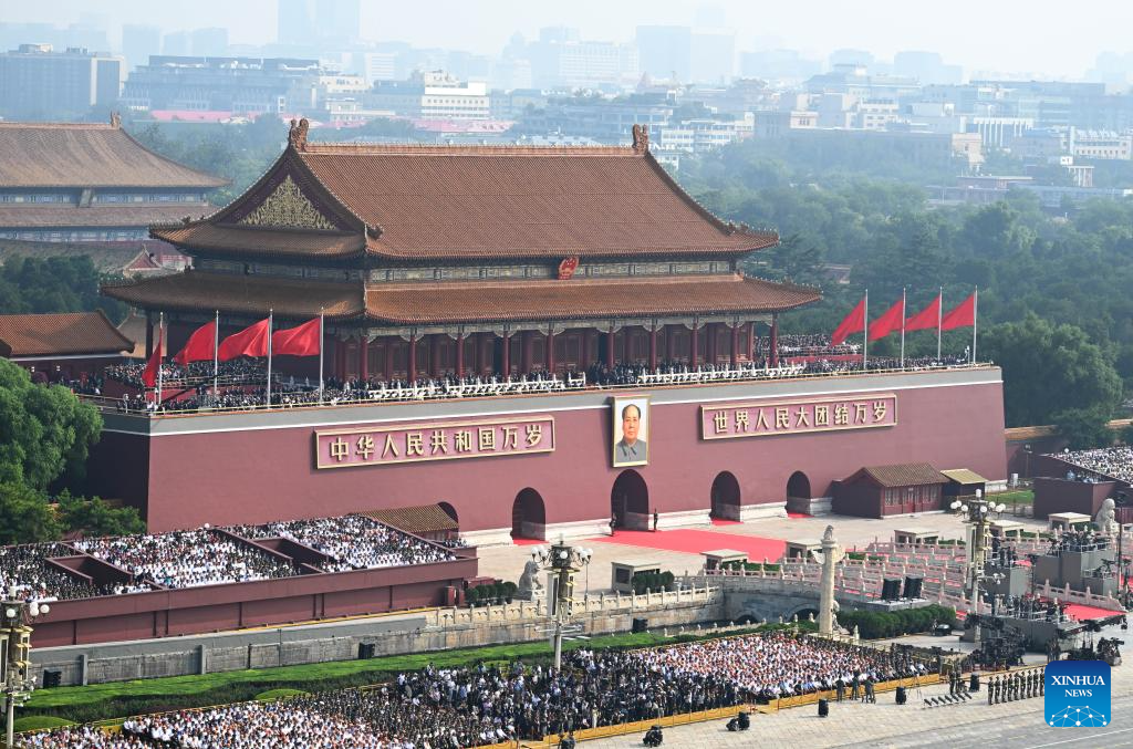 Highlights of China's V-Day parade