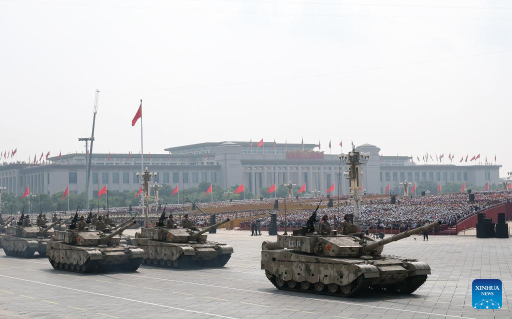 Highlights of China's V-Day parade
