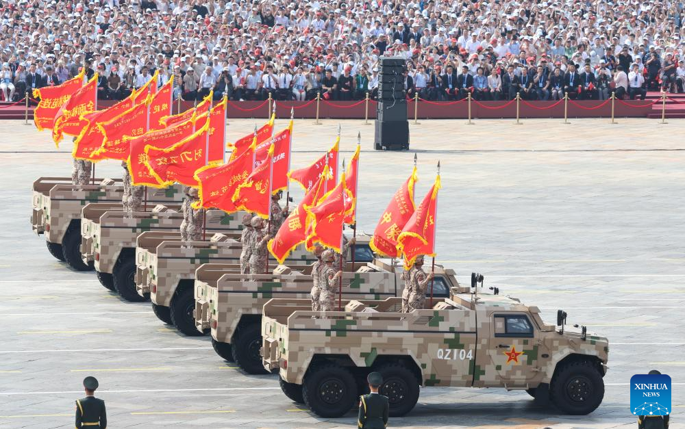 Highlights of China's V-Day parade