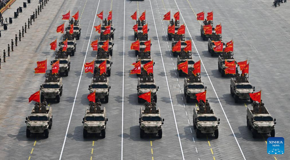 Highlights of China's V-Day parade