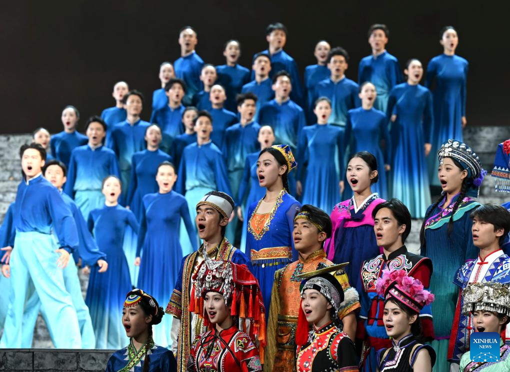 Grand cultural gala staged in Beijing to mark 80th anniversary of victory against Japanese aggression, fascism