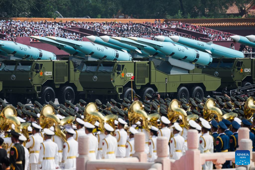 Highlights of China's V-Day parade