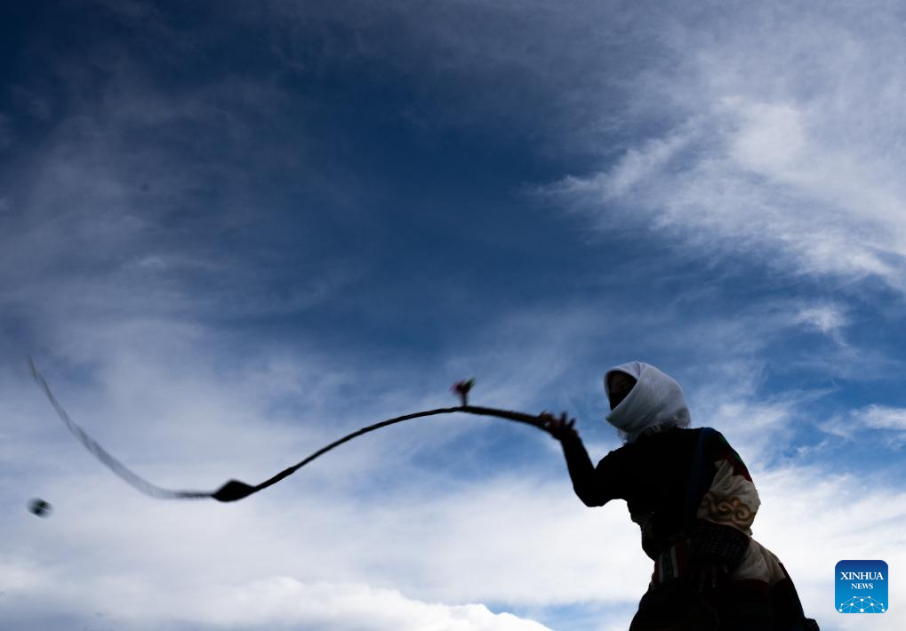 A glimpse of traditional horse racing festival in Nagqu, China's Xizang