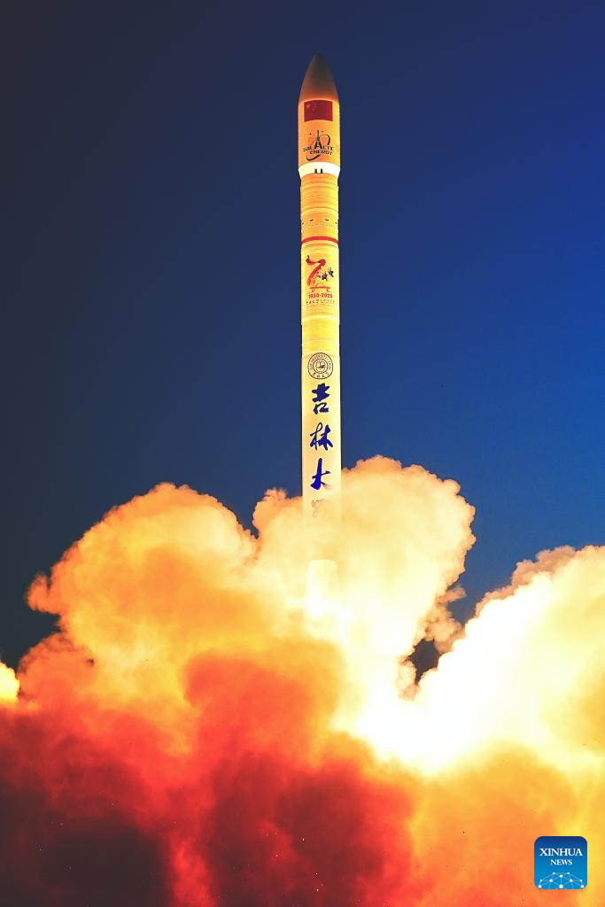 China's CERES-1 rocket launches new satellites