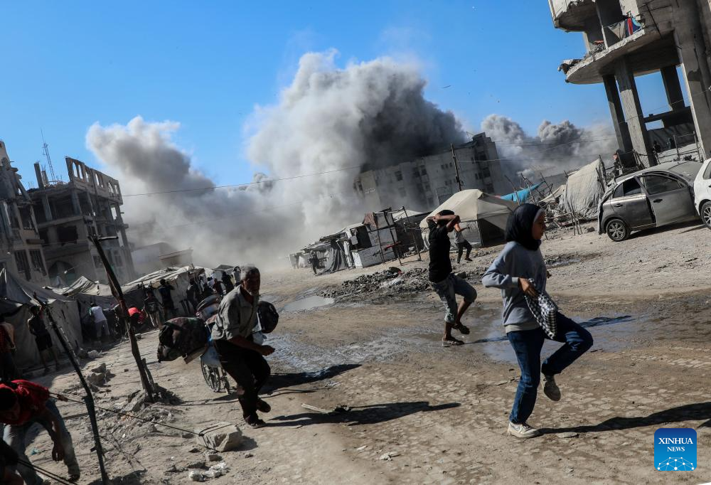 Israel intensifies strikes on Gaza City, demolishes office building