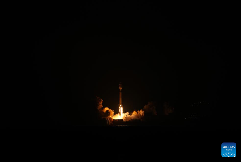 China launches new satellites from sea