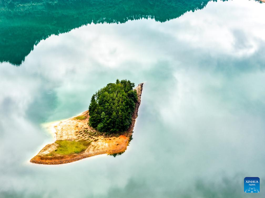 Scenery of Xiaonanhai wetland nature reserve in China's Chongqing
