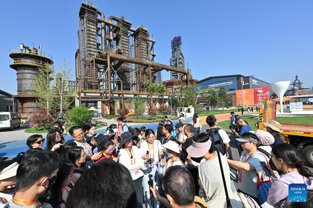 In pics: venue of upcoming CIFTIS in Beijing