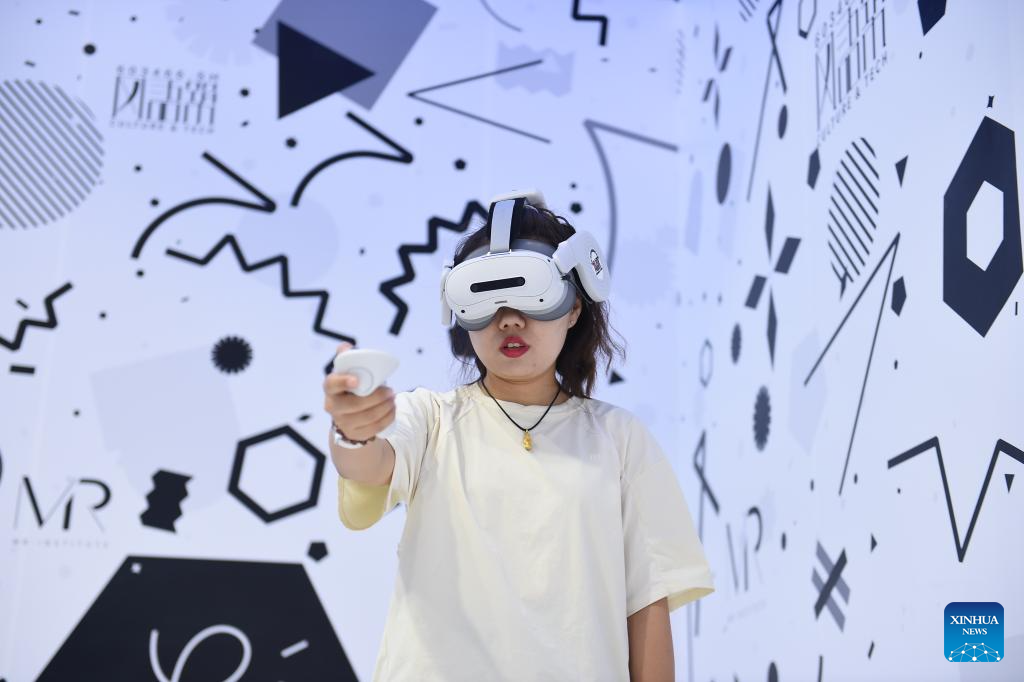 High-tech products exhibited at CIFTIS in Beijing