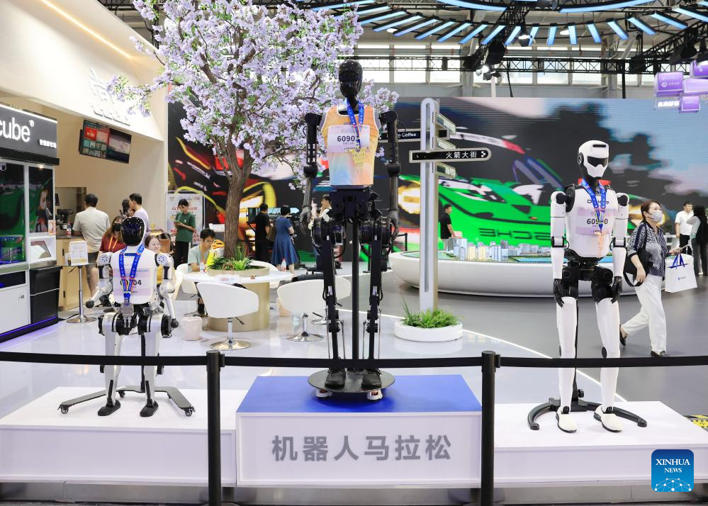 High-tech products exhibited at CIFTIS in Beijing
