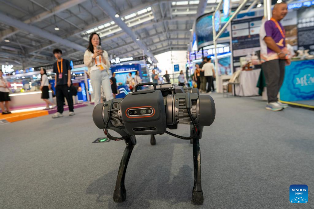 High-tech products exhibited at CIFTIS in Beijing