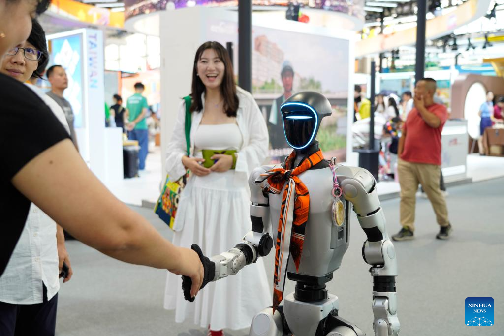 High-tech products exhibited at CIFTIS in Beijing