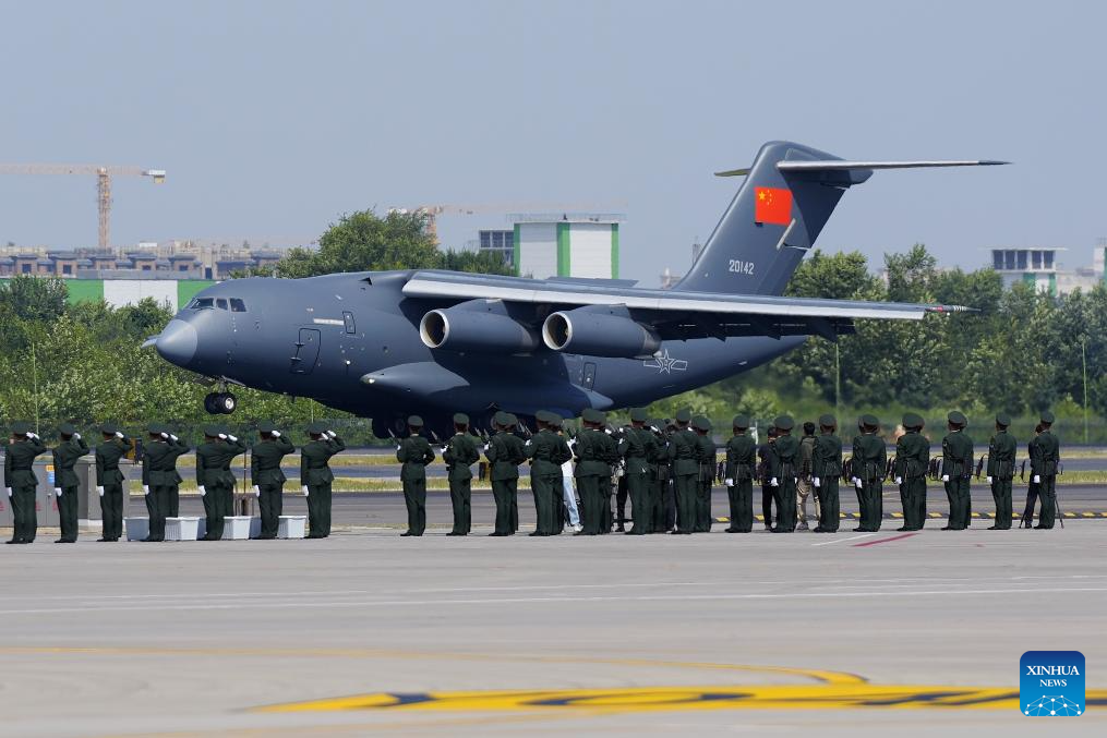 Remains of 30 Chinese martyrs in Korean War returned to homeland from ROK