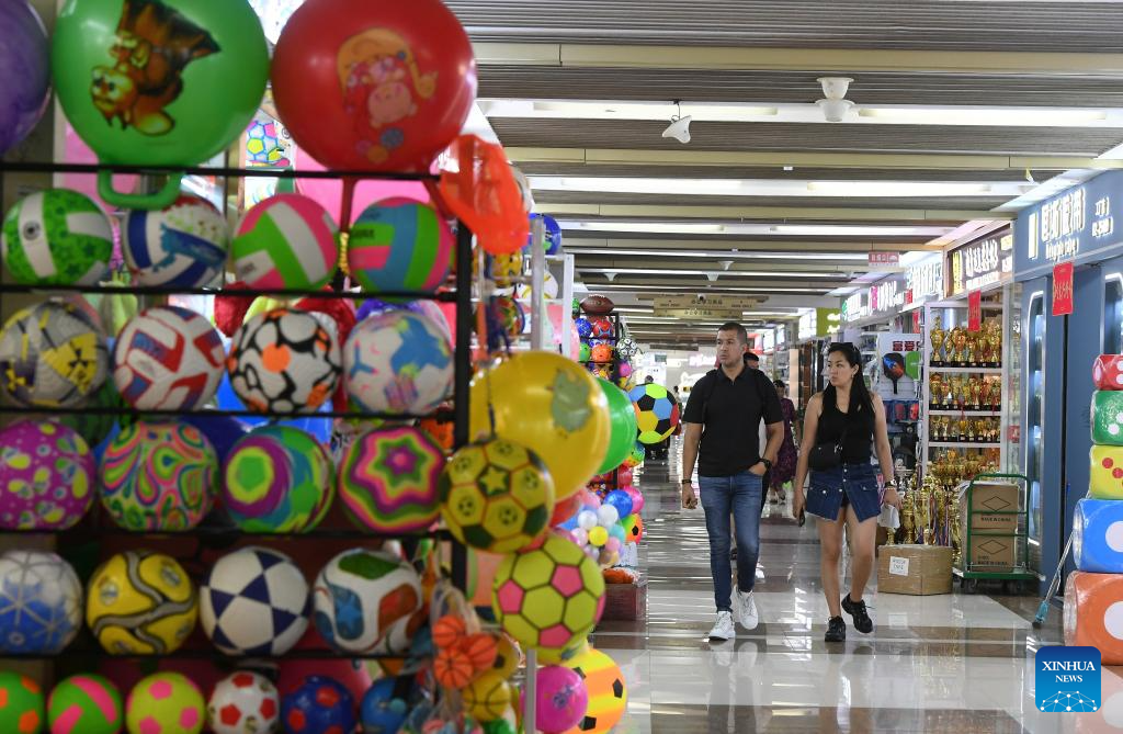 China's Yiwu sees surge in orders for sports products