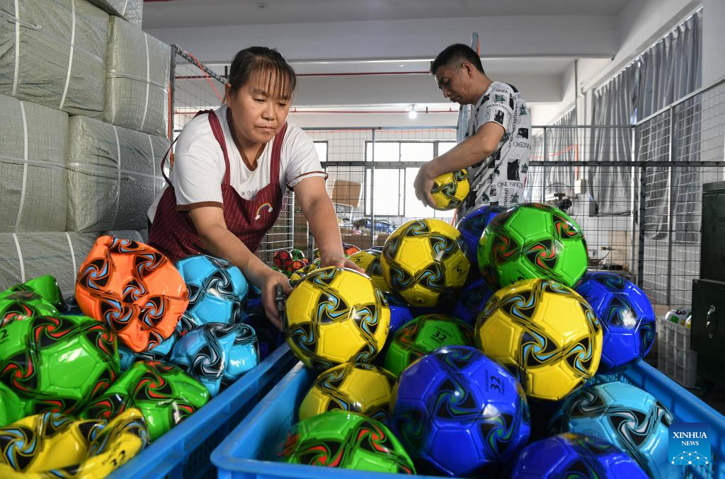 China's Yiwu sees surge in orders for sports products