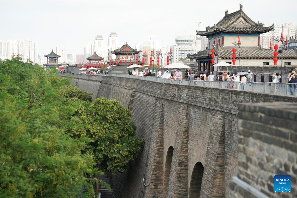 Xi'an builds digital platform to protect ancient city wall