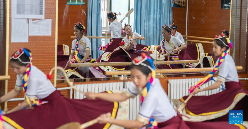 Reba Dance added to regular curriculum in Lhasa, China's Xizang