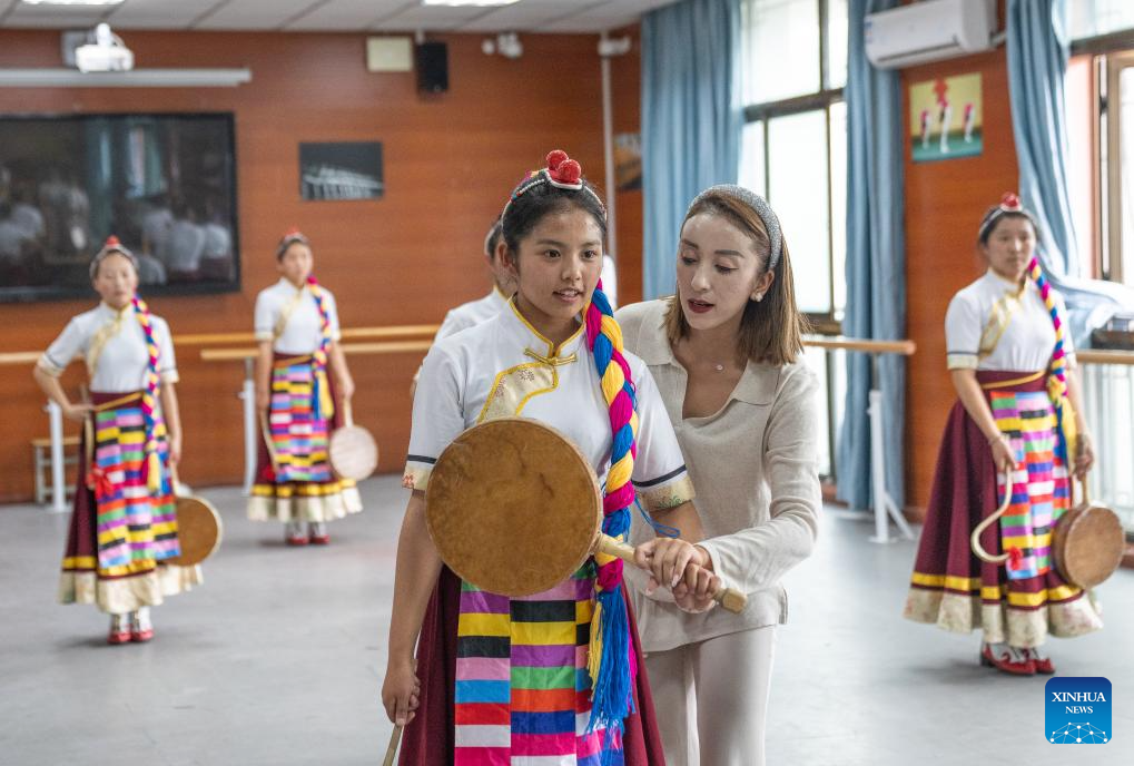 Reba Dance added to regular curriculum in Lhasa, China's Xizang