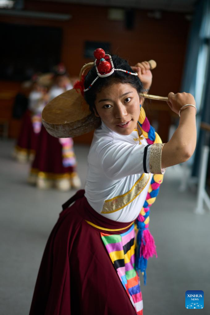 Reba Dance added to regular curriculum in Lhasa, China's Xizang