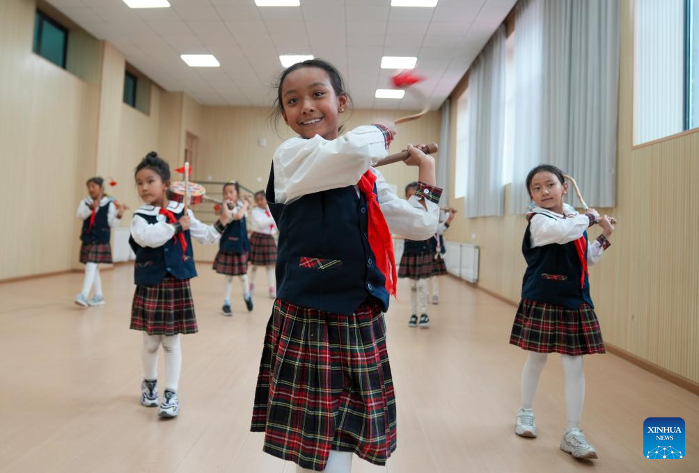Reba Dance added to regular curriculum in Lhasa, China's Xizang