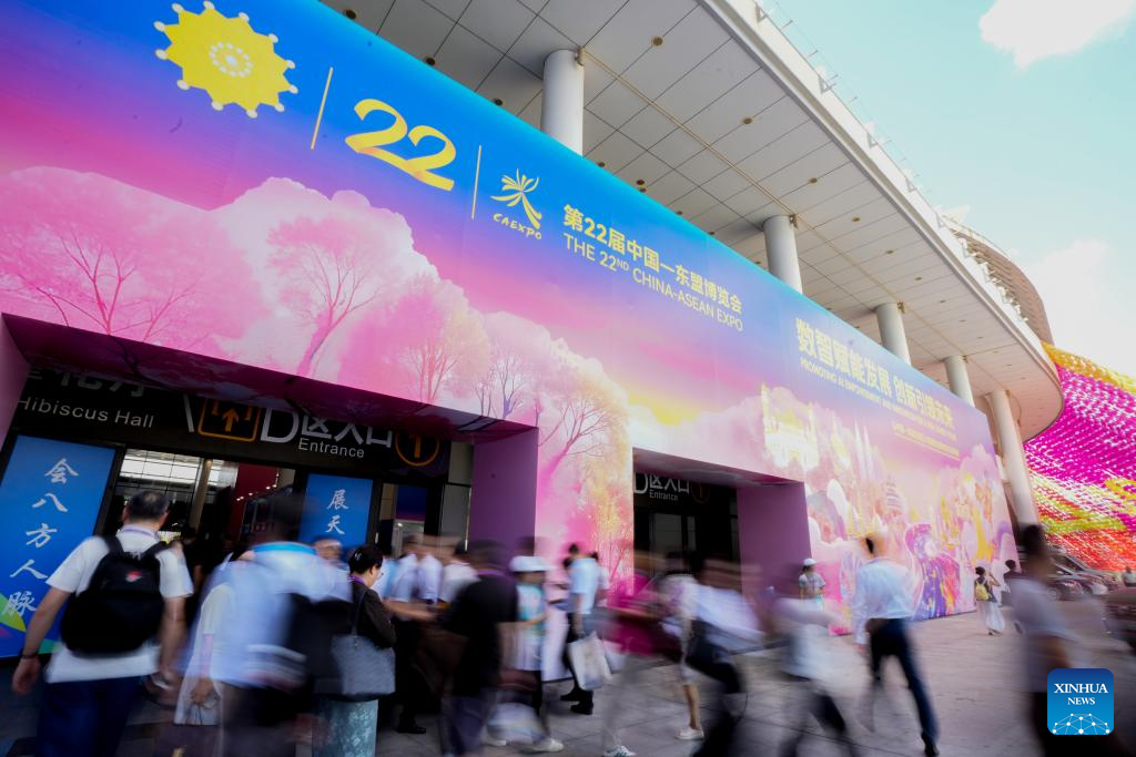 22nd China-ASEAN Expo kicks off in China's Nanning
