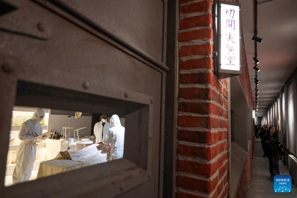 Special exhibition on shooting process of film about Unit 731 opens in China's Harbin