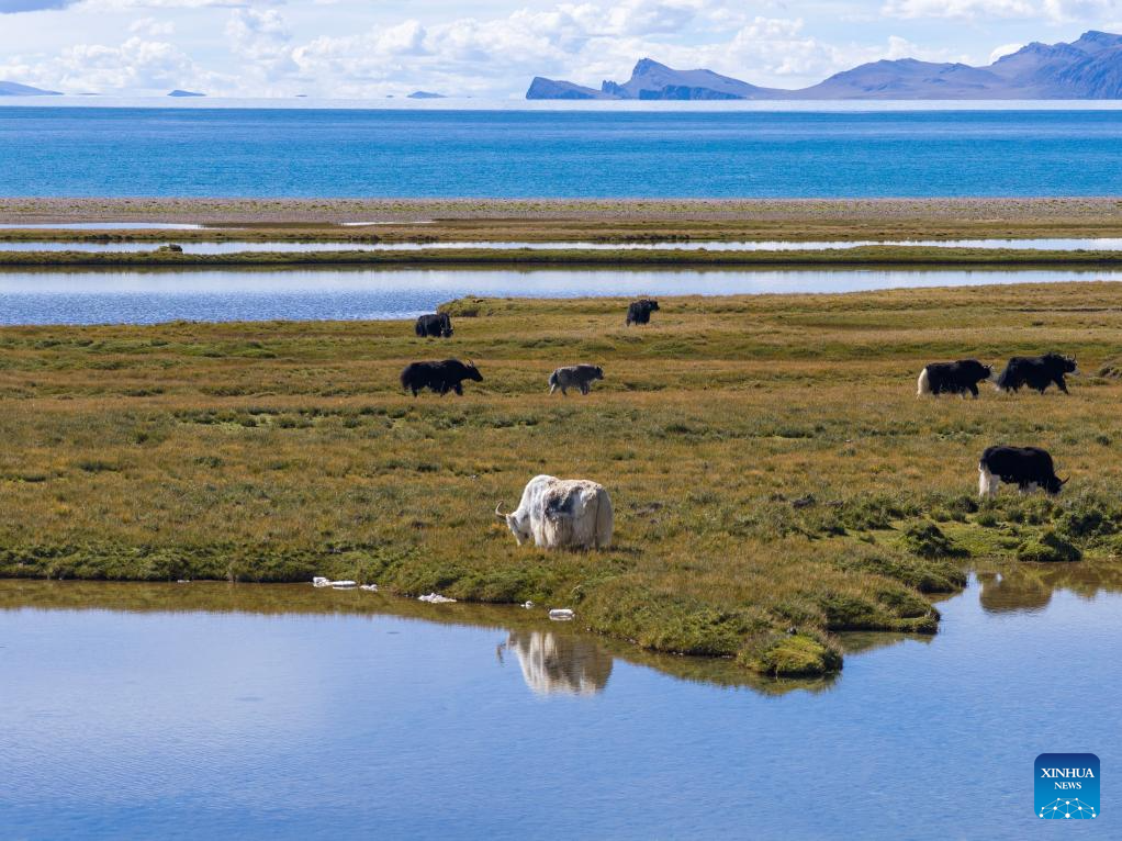 Scenery of Nam Co, China's Xizang