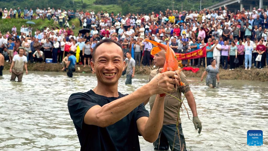 Autumn harvest in China